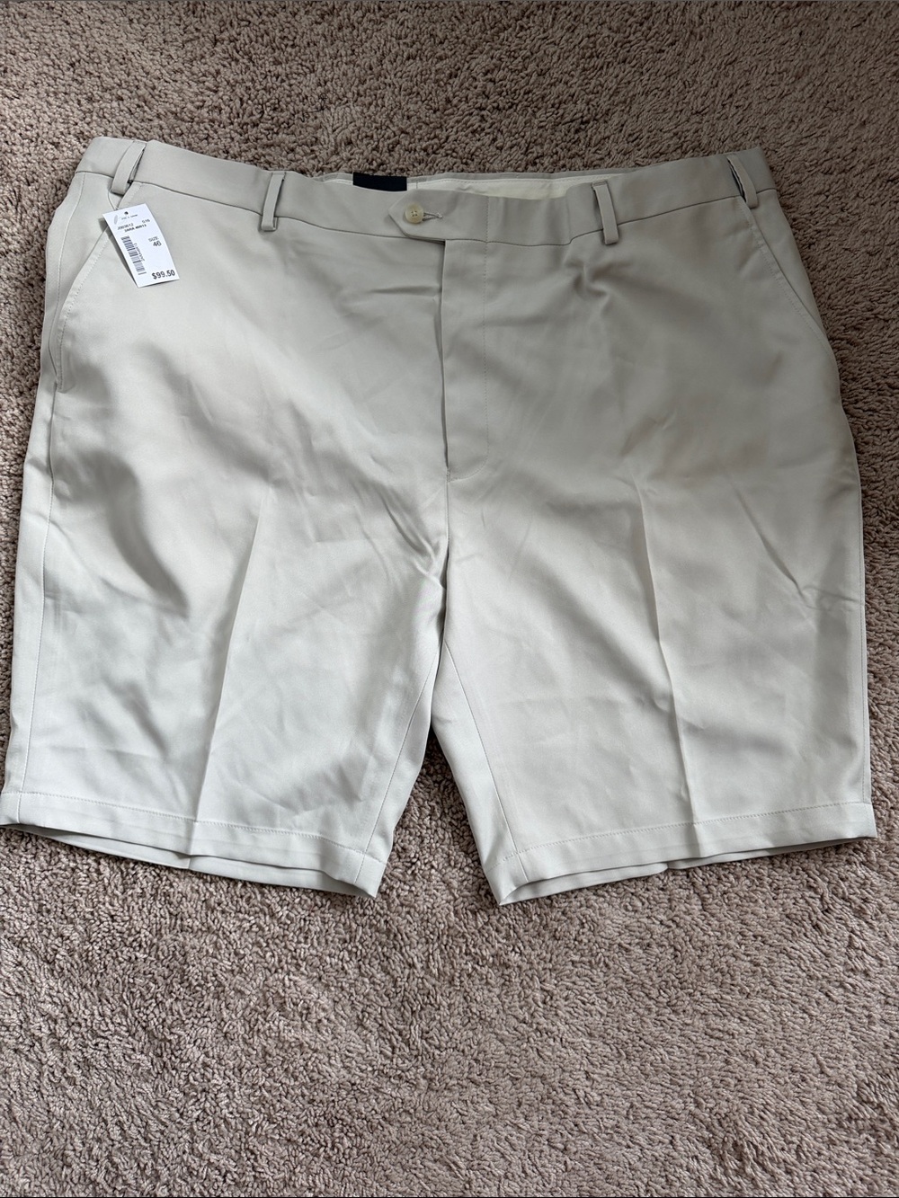 NWT Jos.A.Bank Men’s Beige Golf Pants - Size 46 Leadbetter Golf orig.$99.50